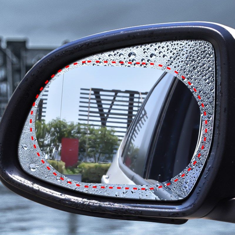 🚘【Kúpte 1 pár, dostanete 1 pár zadarmo】Fólia na zadné zrkadlá automobilov chrániaca pred dažďom a zahmlievaním