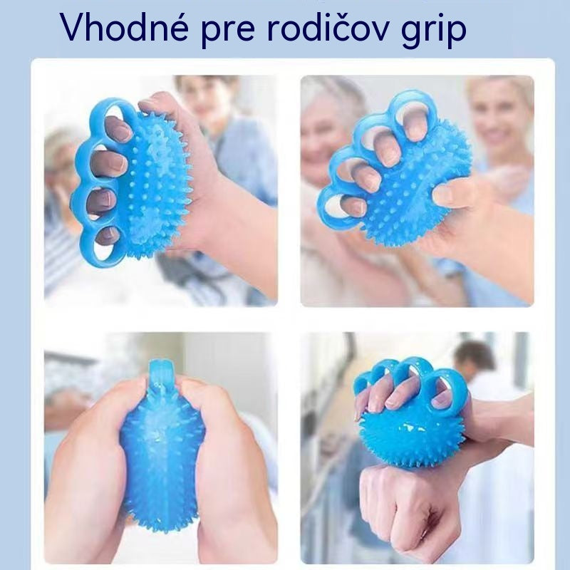 💥Lopta na uchopenie prstov, rehabilitačná tréningová pomôcka používaná na zlepšenie úchopu a sily zápästia.