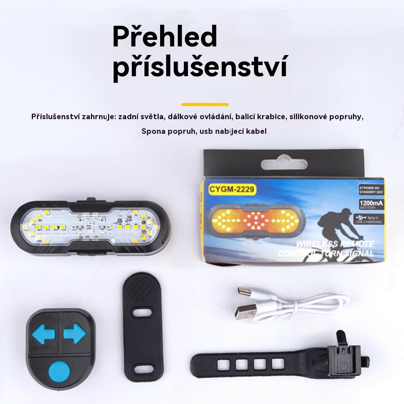 😀✨Nová multifunkčná bezdrôtová klaksónka s diaľkovým ovládaním smerových svetiel