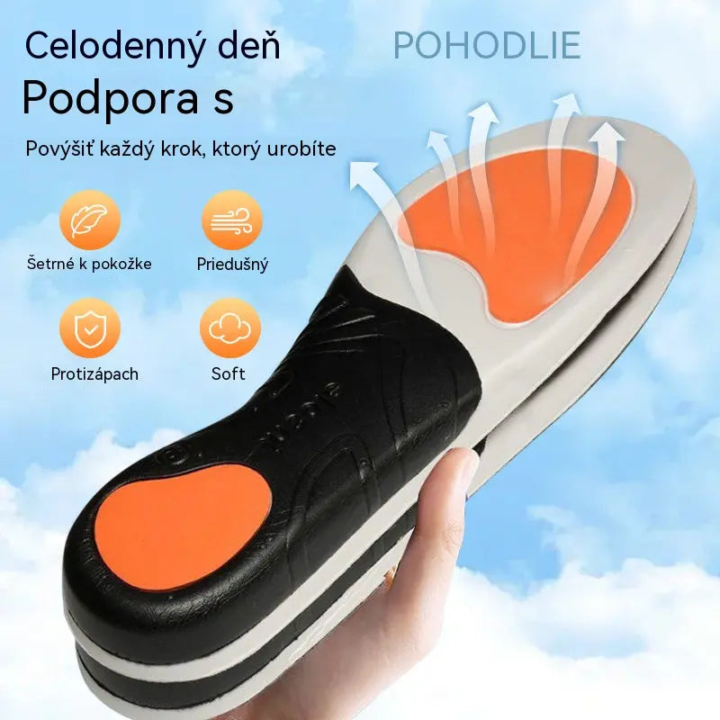 🔥【Kúpte jeden a druhý dostanete zadarmo】👣【Veľkosti 35-46】⚡ Ortopedická športová vložka s podporou klenby – plné odpruženie, maximálne pohodlie