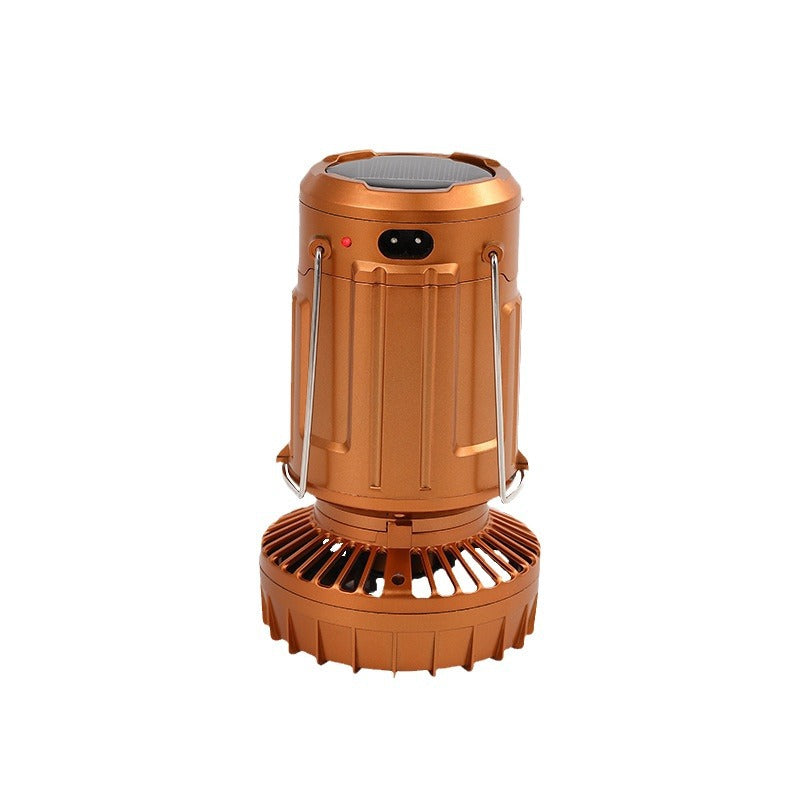 💡🎖️Přenosné solární LED kempingové světlo 6 v 1