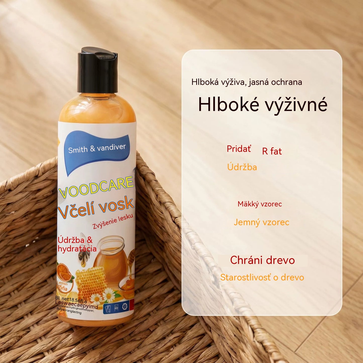 🔥Časovo obmedzená ponuka✨Vysokoúčinná pasta z prírodného včelieho vosku na leštenie a čistenie dreva.
