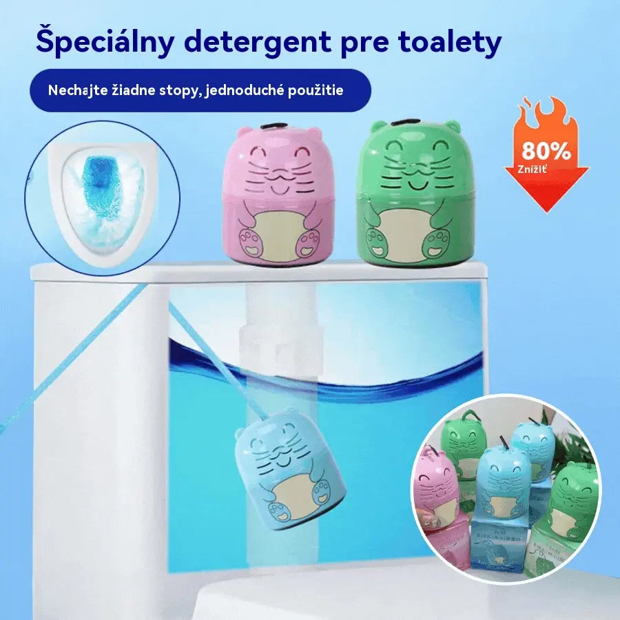🚽💦【1 sada za 3 kusy】🔥Domáci odstraňovač vodného kameňa a zápachu pre kúpeľne, poklad pre čistotu kúpeľne.
