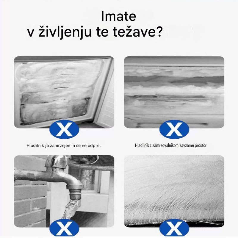 🔥🧊【Kupite 1, dobite 1 gratis】❄️Sprej za odmrzovanje in odstranjevanje ledu iz hladilnika