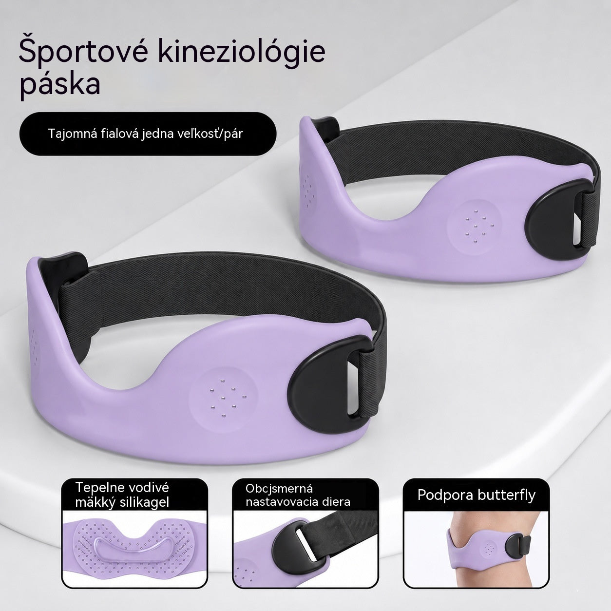 🔥50% zľava! ⏰️ Silikónová patelárna ortéza na koleno na úľavu od bolesti kolena 🦵