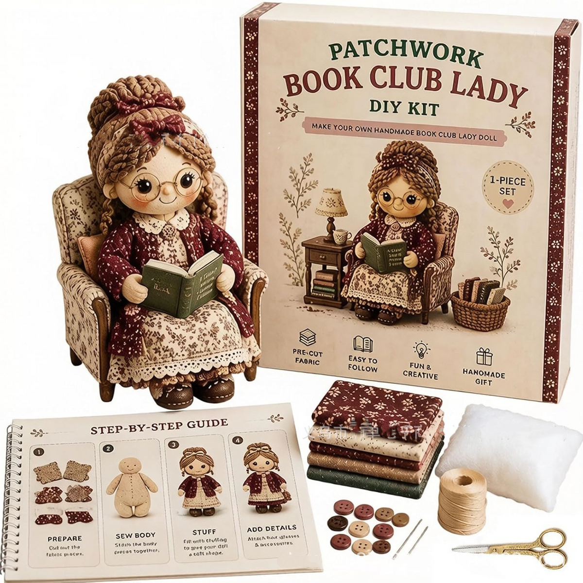 🎁🧵 Svetová séria miniatúr – Séria patchworkových DIY sád