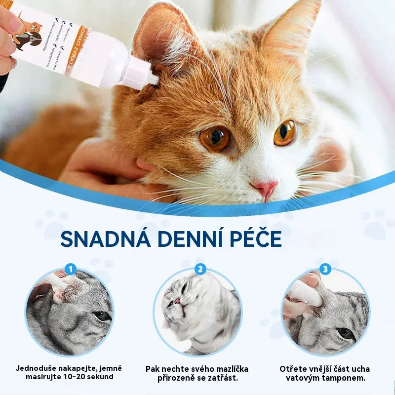 🎉Kúpte 1 a získajte 1 zadarmo🎉 Čistiaci roztok pre uši psov a mačiek