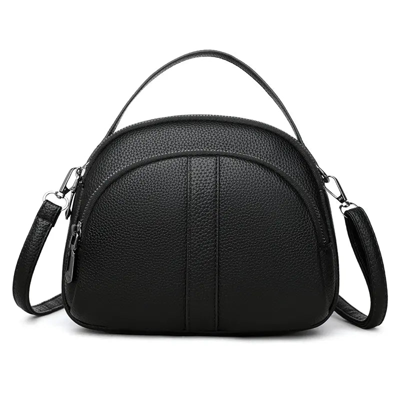 👜🎖️✨Dámska jedno ramenná taška z jednobarevnej kože