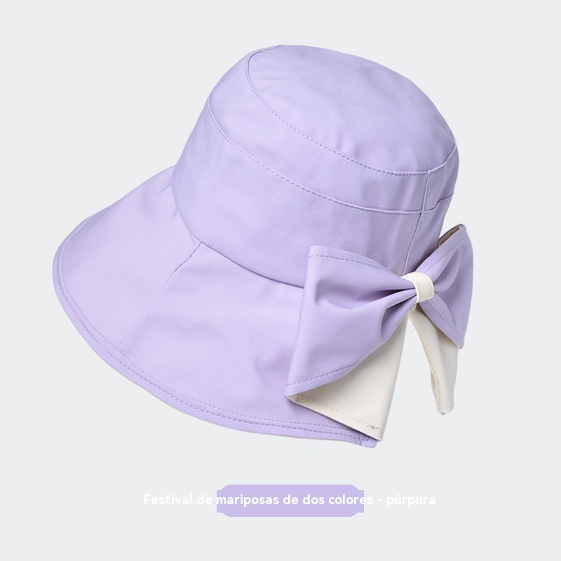 🎀🎀 50% zľava 👒 | Retro klobúk s mašľou: Skladací a priedušný, letná nevyhnutnosť.
