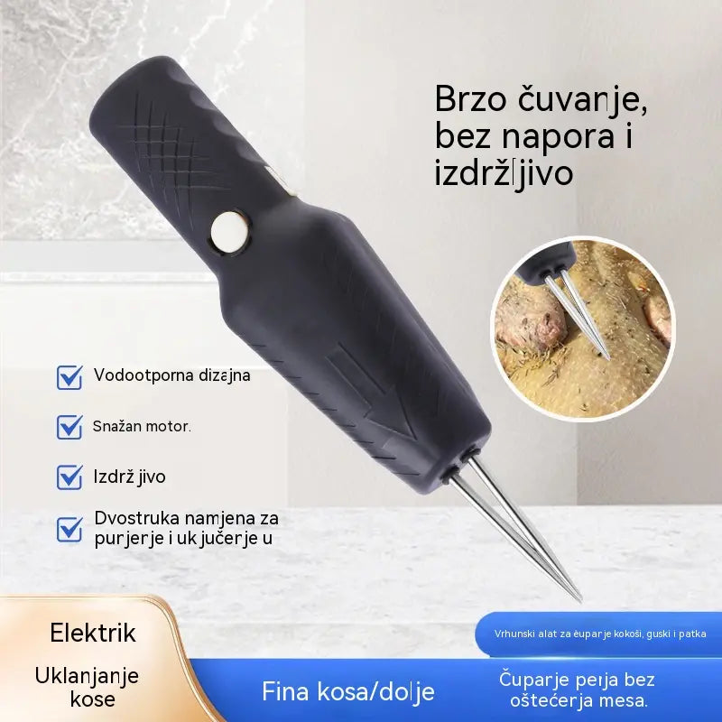 🐓🦆Prijenosni električni čupač perja za kokoši, patke, guske i perad