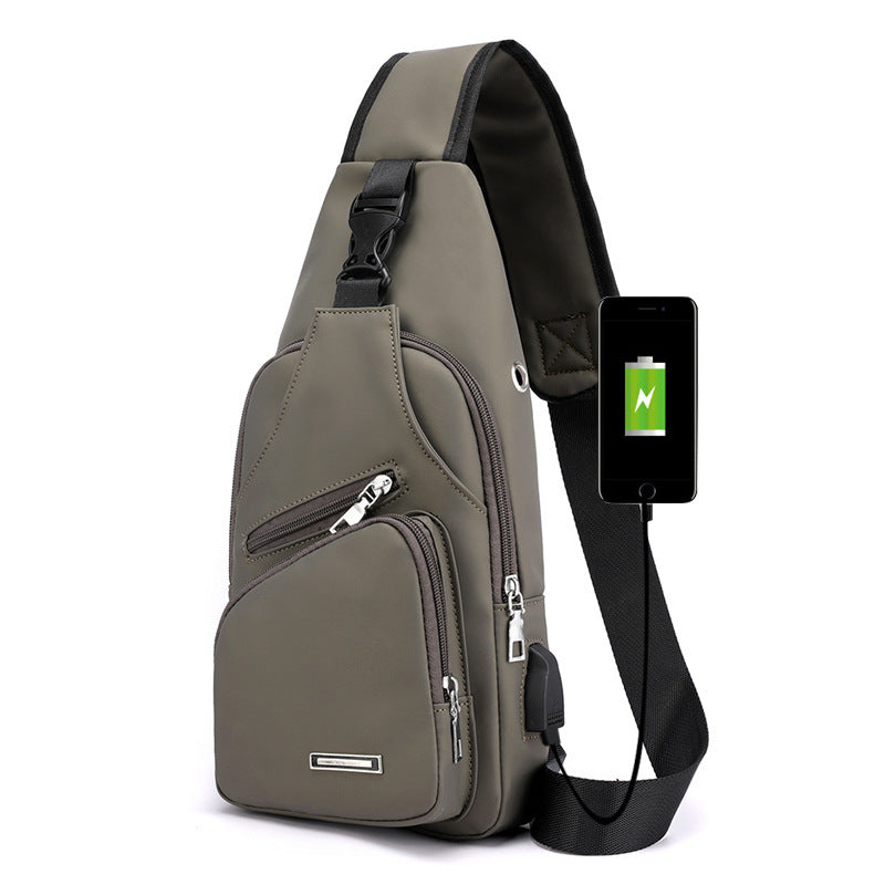 ✨Pánska crossbody kabelka, táto vodeodolná crossbody kabelka má viacero vreciek