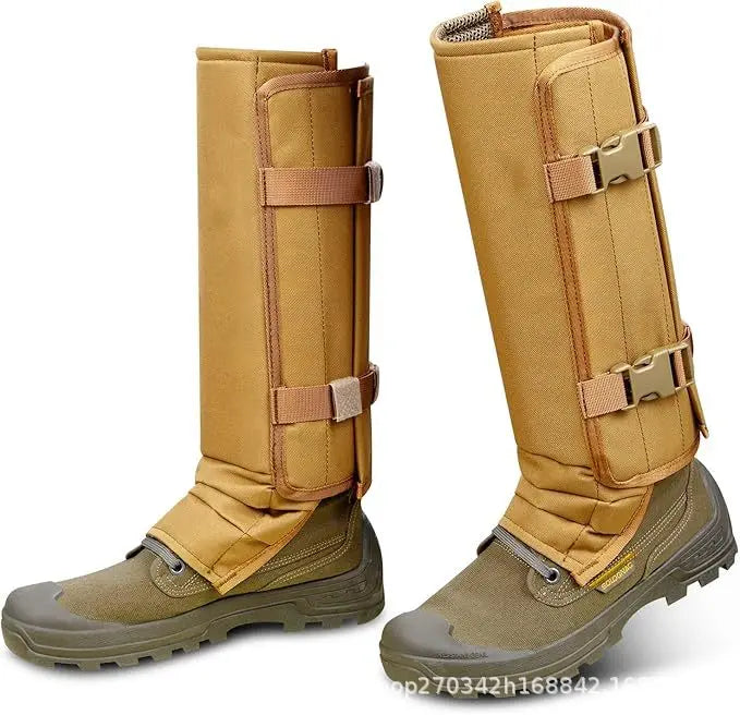 📢📢 ZĽAVA 50%!🚶♂️Nastaviteľné unisex outdoorové návleky, odolné voči hadom, vyrobené z odolnej a oderuvzdornej látky, vhodné na poľovníctvo a turistiku.
