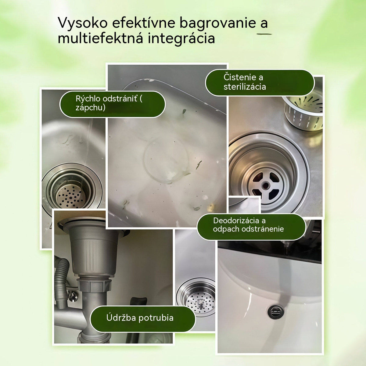 💦🛡️【Jedno balenie vydrží 4 mesiace】Účinný prostriedok na čistenie a odstraňovanie upchávok