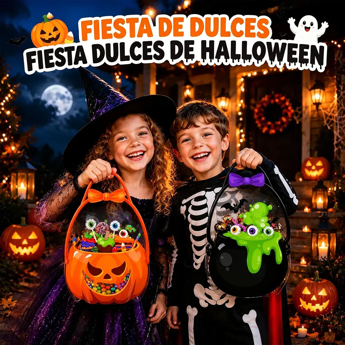 🎃🎁【1 sada za 20ks.】Cukrovinky, vrecká na občerstvenie – vhodné na každodenné použitie, sviatky aj ako darček