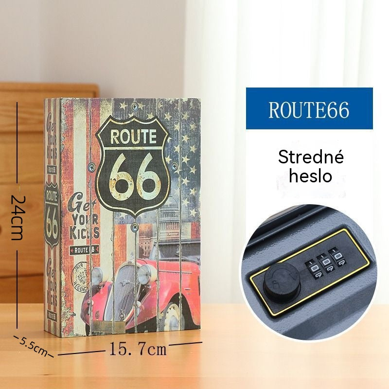 🔐📚【24*15.5*5.5cm】Skrytý trezor v podobe knihy – tajná schránka v podobe slovníka s číselným zámkom