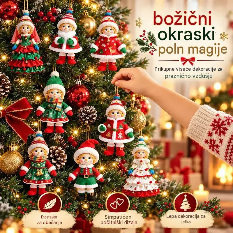 🎄【20/40 kosov】🎅Ljubki božični okraski✨