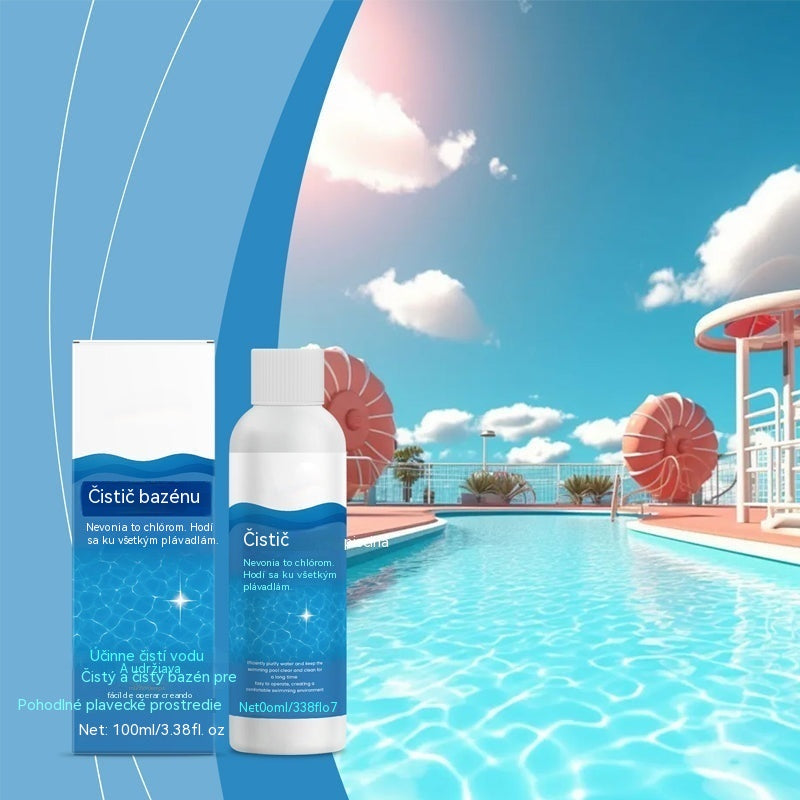 ⏰💦Kúp 1 a získaj 1 zdarma🏊♂️ Čistič bazénovej vody – Krištáľovo čistá voda za pár hodín bez námahy ✨