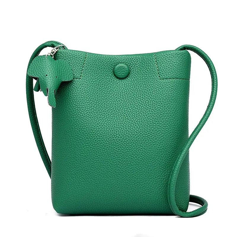 💖✨Dámska crossbody taška z jemnej kože v minimalistickom štýle s veľkým objemom