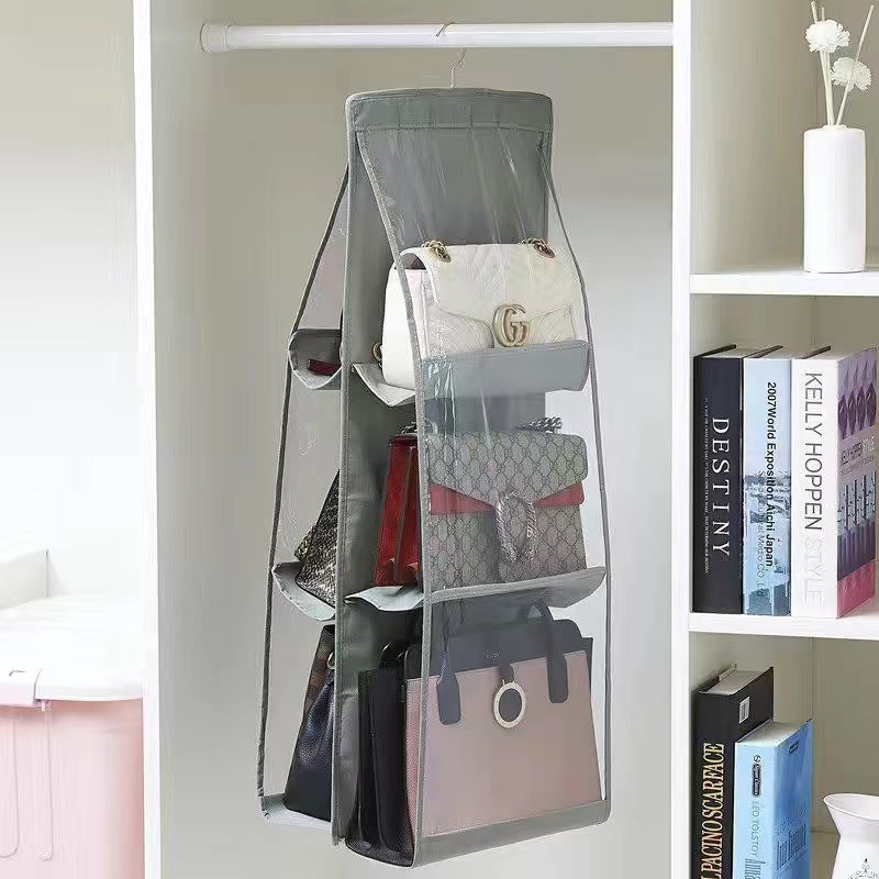 🏠✨【Kúpte 1 a dostanete 1 zadarmo】Viacvrstvová úložná taška na domáce použitie, zavesená a skladateľná, odolná voči prachu😍