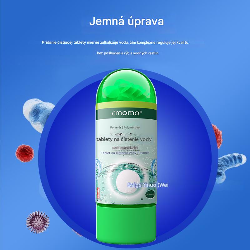 【Kúpte 1 a získajte 1 zadarmo】💦🐟Tablety na čistenie polymérov|Rýchlo odstraňujú chlór a stabilizujú vodu|Výmena vody v akváriu bez usadzovania