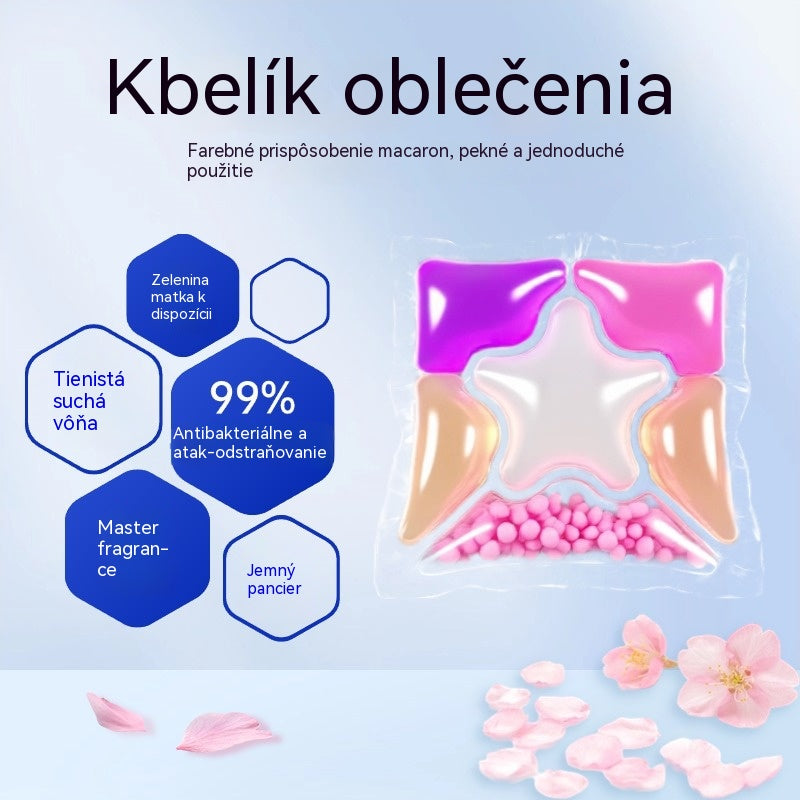 🌟🛡️【60 kusov】Šesťv jednom – dezinfekčné a protiroztočové pracie kapsule