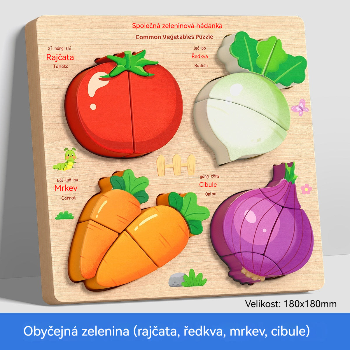 👧🏻🧩【-60% ZĽAVA】 Montessori 3D puzzle pre 1–6 roky