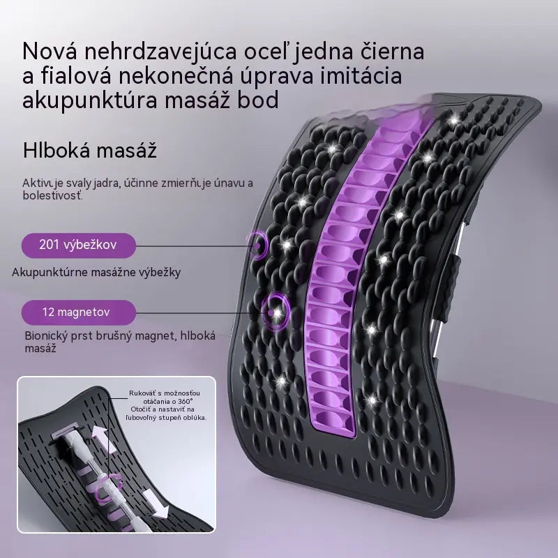 ✅Zariadenie na podporu bedrovej chrbtice, bedrový zdvih, strečing, trakcia, masážny prístroj na chrbát