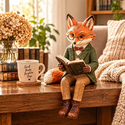 🦊✨Prečítajte si dekorácie líšok Vianočné ozdoby na stôl