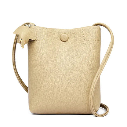 💖✨Dámska crossbody taška z jemnej kože v minimalistickom štýle s veľkým objemom
