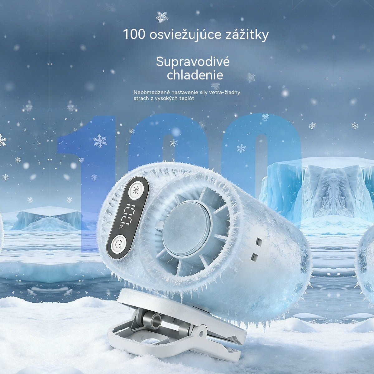 ✨Prenosný turbo ventilátor na chladenie auta