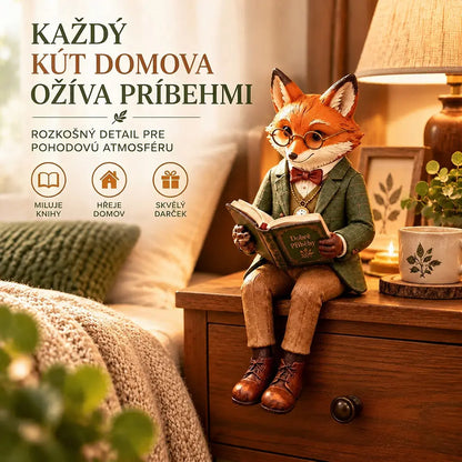 🦊✨Prečítajte si dekorácie líšok Vianočné ozdoby na stôl