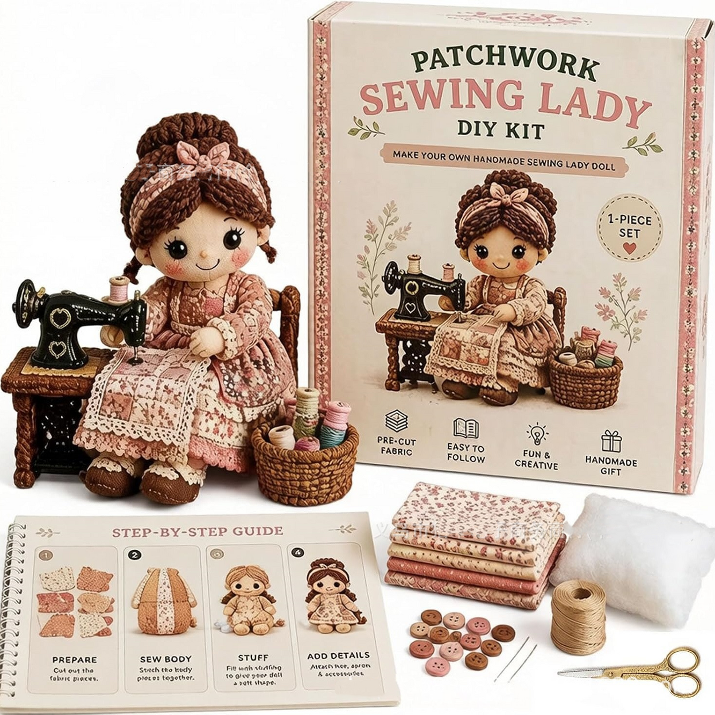 🎁🧵 Svetová séria miniatúr – Séria patchworkových DIY sád