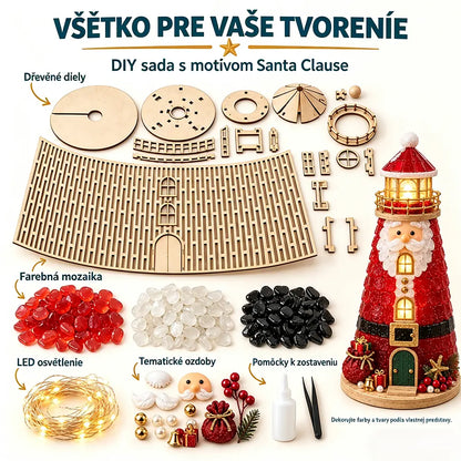 ✨Sada ozdôb v tvare svietiacej majáky svojpomocne