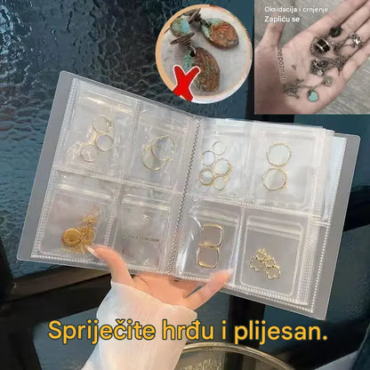 🌟Vrećica za nakit otporna na prašinu, prozirna PVC prijenosna vrećica za nakit