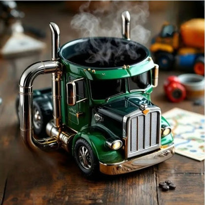 🚛 Ručne vyrobené kávové šálky pre kamióny