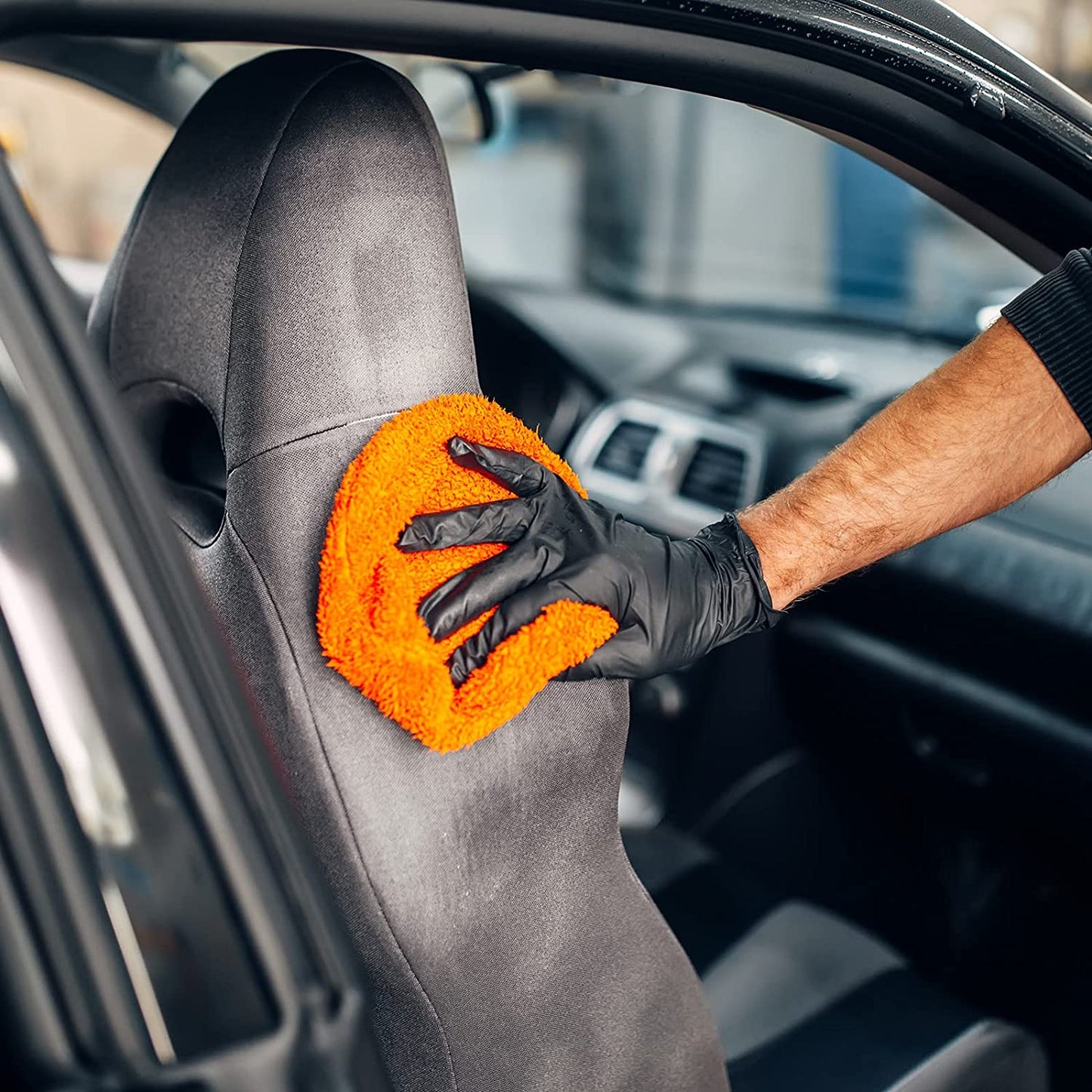 🧤【100 ks.】🧰⚒️Jednorazové nitrilové rukavice, odolné proti pošmyknutiu a poškriabaniu