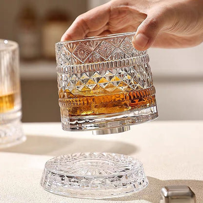 🥛💎360° otočný pohár na whisky