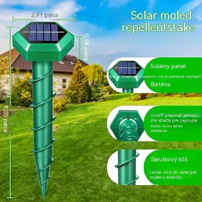 ⚡Solárny odpudzovač hlodavcov s trojrežimovým ultrazvukovým odpudzovačom