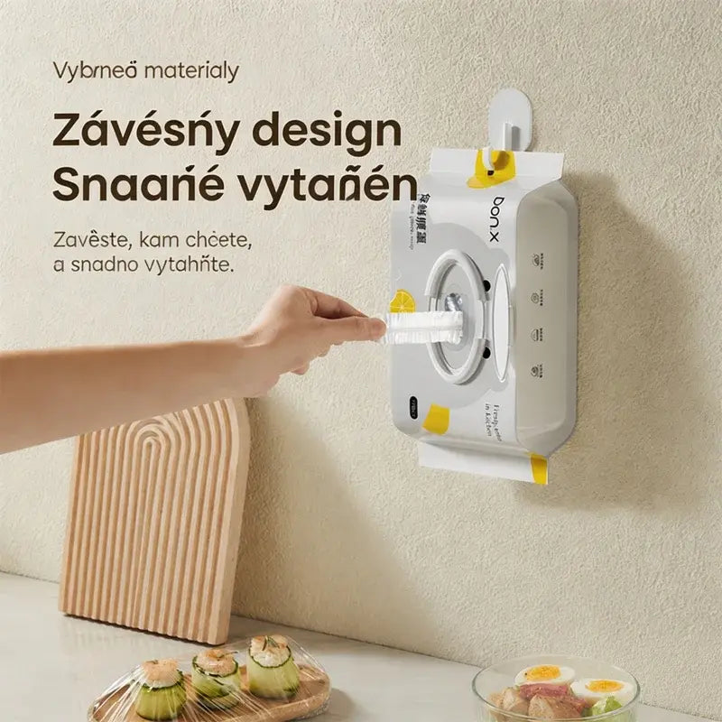 🏘️✨【Kúp 1, získaj 1 zadarmo】Jednorazový obal z potravinárskej fólie, výsuvný typ, s odklápacím vrchnákom na utesnenie a ochranu pred prachom a hmyzom, na skladovanie.
