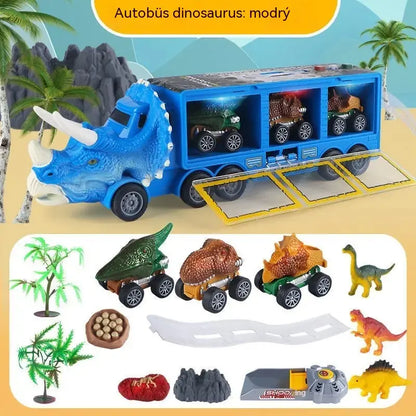 🦖🚛 Dinosaurie nákladné auto, ktoré preváža, vypúšťa a zabáva! 🎵✨