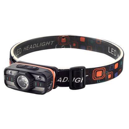 💡Inteligentné USB nabíjacie LED indukčné svetlomety