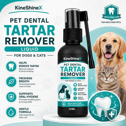 2 fľaše za 22 eur-Jemný sprej na čistenie zubov pre domáce zvieratá