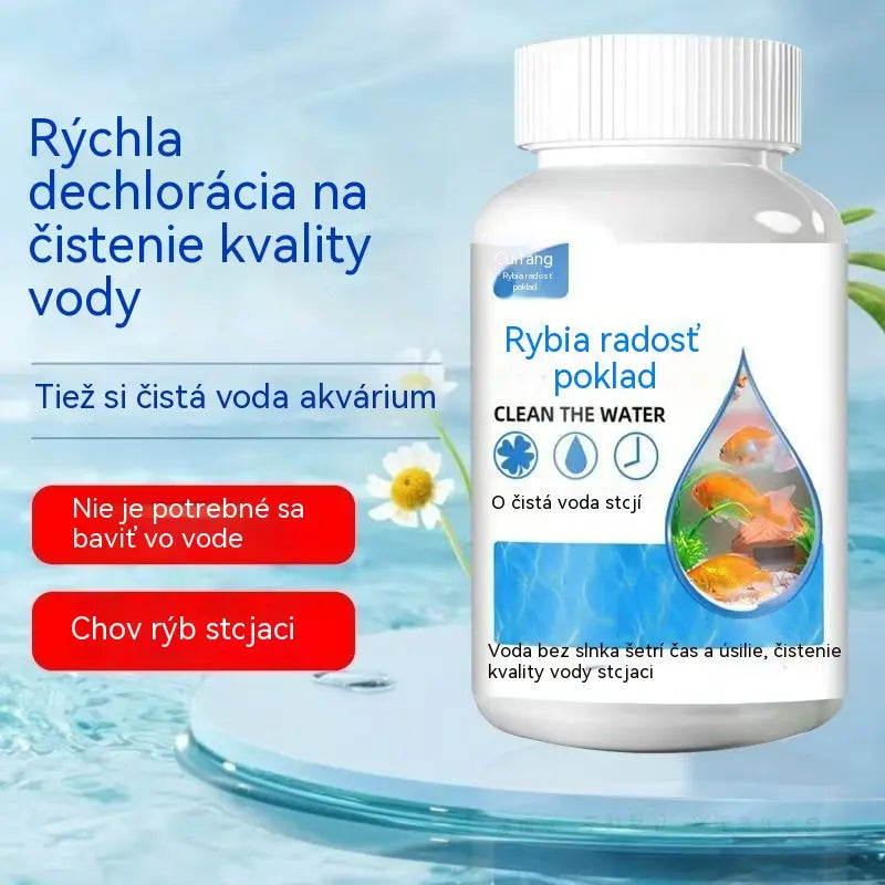 🐟【300 tabliet】💧 Šumivé tablety na čistenie akváriovej a jazierkovej vody, okysličovacie tablety do akvária 🔥