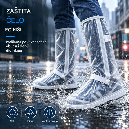 【1 par 23€】Spriječite smočenje tenisica! Izdržljive vodootporne navlake za obuću: neklizajuće i sklopive – lako ih nosite u torbi 🌧️