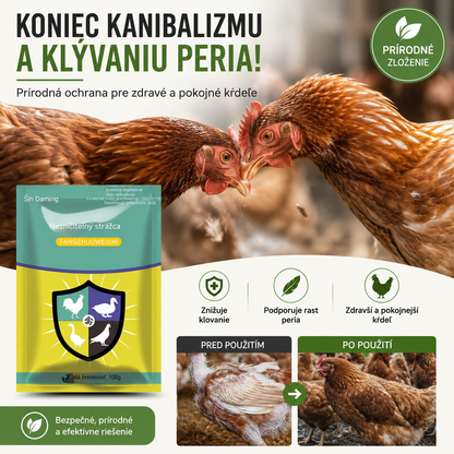 🐔【Kúpte 1, dostanete 1 zadarmo】🐓Veterinárny doplnok stopových prvkov proti klovaniu, vhodný pre sliepky, kačice, husi a tie, 🐣ktoré klujú pri vetracom otvore, perie alebo vajciach.