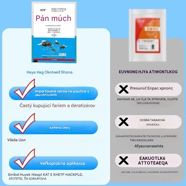 🦟【10 vrecúšok】Špeciálne navrhnuté na kontrolu škodcov na farmách, jedno balenie zabíja blchy/kobylky/šváby/muchy/komáre!