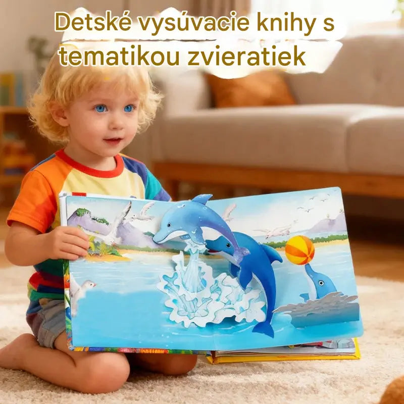 【Kúp 2 a získaj 2 zadarmo】4-dielna 🎁🎁 3D kniha so zvieratkami