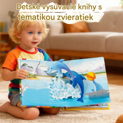 【Kúp 2 a získaj 2 zadarmo】4-dielna 🎁🎁 3D kniha so zvieratkami