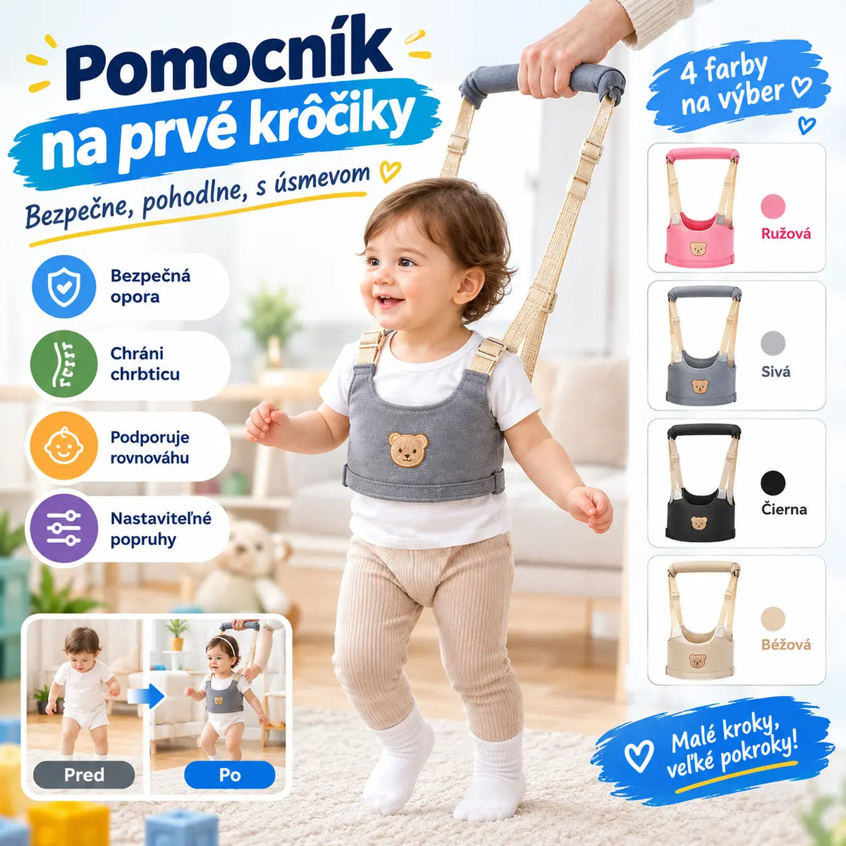 Nosič 2 v 1 pre bábätká - priedušný, ergonomický a odolný voči pádu 👶🚼