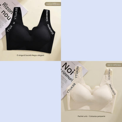 🌺【Kúpte 1, dostanete 1 zadarmo】✨Bezdrôtová jednodielna podprsenka pre ženy❤️【40-85 kg】